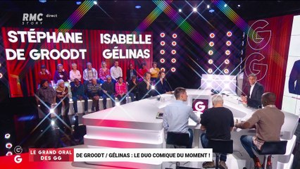 Le Grand Oral de Stéphane De Groodt et d'Isabelle Gélinas, comédiens - 12/02