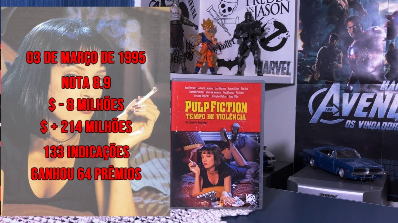 Tarantino #02 - Pulp Fiction - Tempo de Violência
