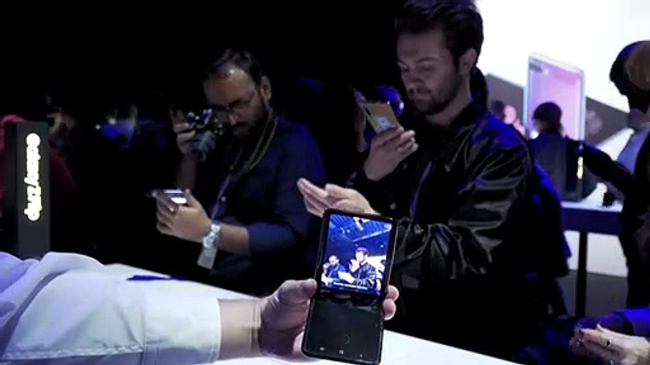 Quadrat-Handy: Samsung präsentiert Galaxy Z Flip