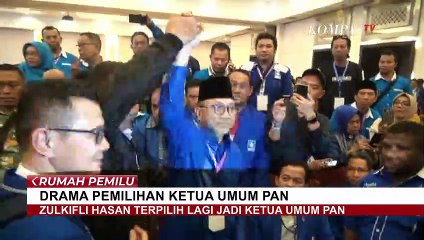 Sempat Ricuh, Zulkifli Hasan kembali Pimpin PAN