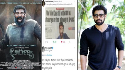 Rana Daggubati Strong Reply To His Follower