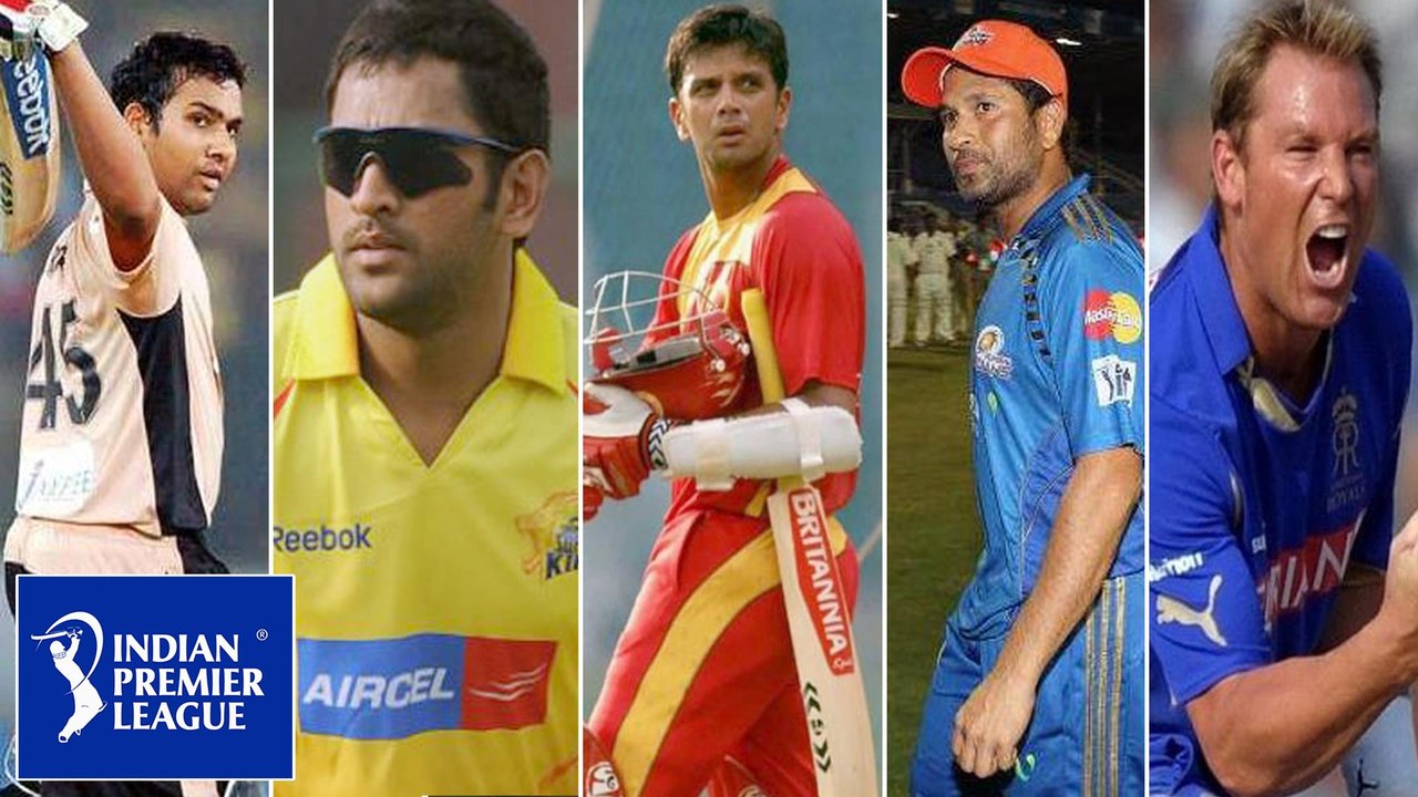IPL Rewind : IPL 2008 Season 1 Captains || IPL 2008 Season 1 Winner & Runner