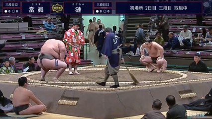 Toma vs Sazanami - Hatsu 2020, Sandanme - Day 2