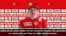 Ferrari - Leclerc : ''J'espère que cette année sera positive''