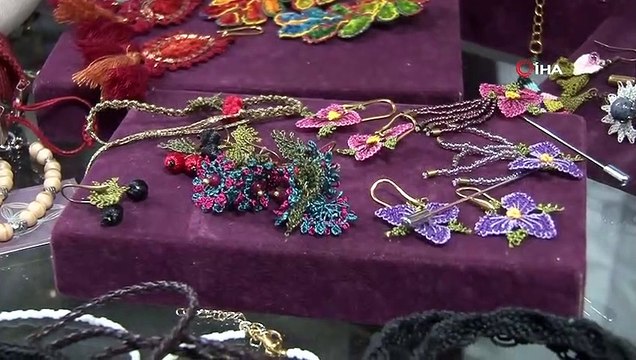 Dizi oyuncuları kadın kooperatifleri sergisini gezdi