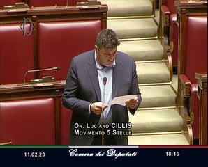 Luciano Cillis - Intervento di fine seduta (11.02.20)