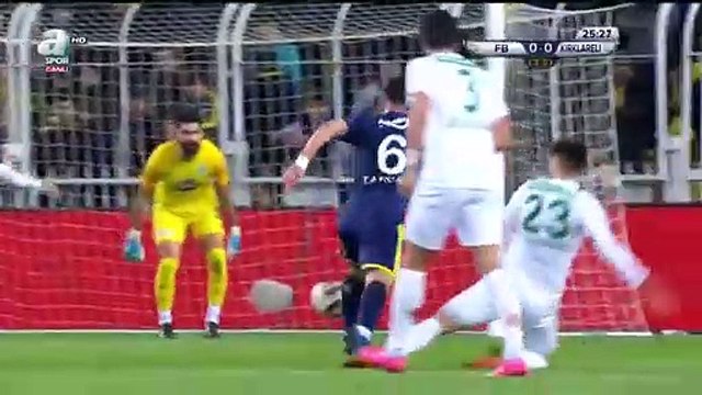 Fenerbahçe 1 - 0 Kırklarelispor Maçın Geniş Özeti ve Golü (Ziraat Türkiye Kupası Çeyrek Final Rövanş Maçı)