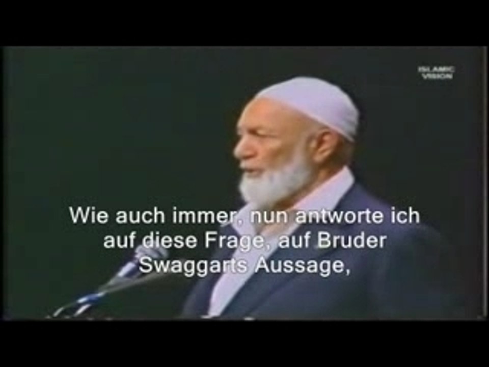 Muhammed(1) in the bible  Ahmed Deedat  deutsch 1