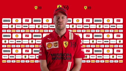 F1 Ferrari SF1000 - Interview with Sebastian Vettel