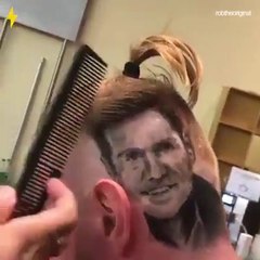 I am 100 percent sure you never see this kind of haircuts