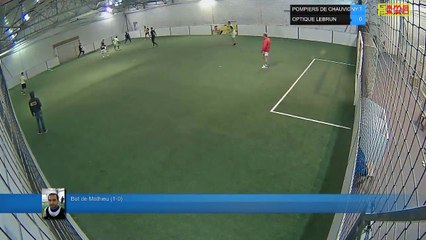 But de Mathieu  (1-0) - POMPIERS DE CHAUVIGNY Vs OPTIQUE LEBRUN - 11/02/20 20:00 - LIGUE 1