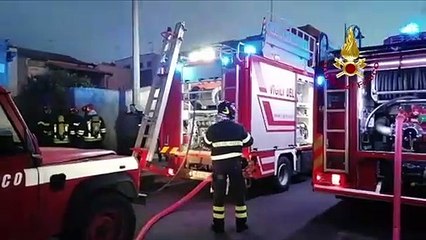 Nizza di Sicilia (ME) - Casa in fiamme, morte due sorelle anziane (12.02.20)