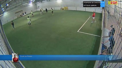 Faute de Florian - POMPIERS DE CHAUVIGNY Vs OPTIQUE LEBRUN - 11/02/20 20:00 - LIGUE 1
