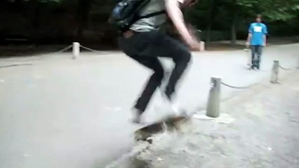 Man Breaks His Elbow Doing Tricks On His Skateboard