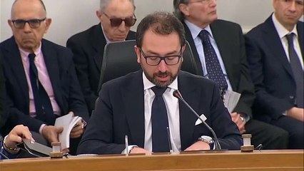 40° anniversario della scomparsa di Vittorio Bachelet l'intervento di Bonafede (12.02.20)