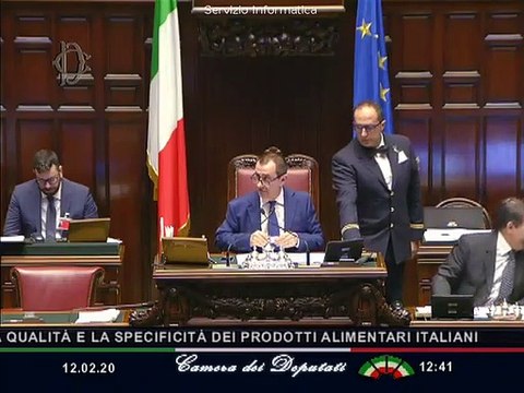 Luciano Cillis - Intervento su etichettatura prodotti alimentari italiani (12.02.20)