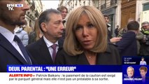 Brigitte Macron, en déplacement à Metz, a eu un mot de soutien pour la majorité après le 