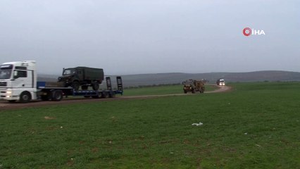 Sınır Birliklerine Askeri Sevkiyat Sürüyor