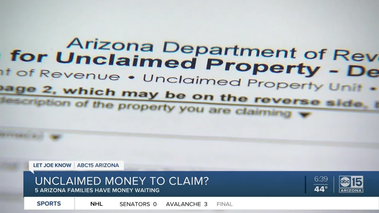 Do you have money waiting to be claimed?