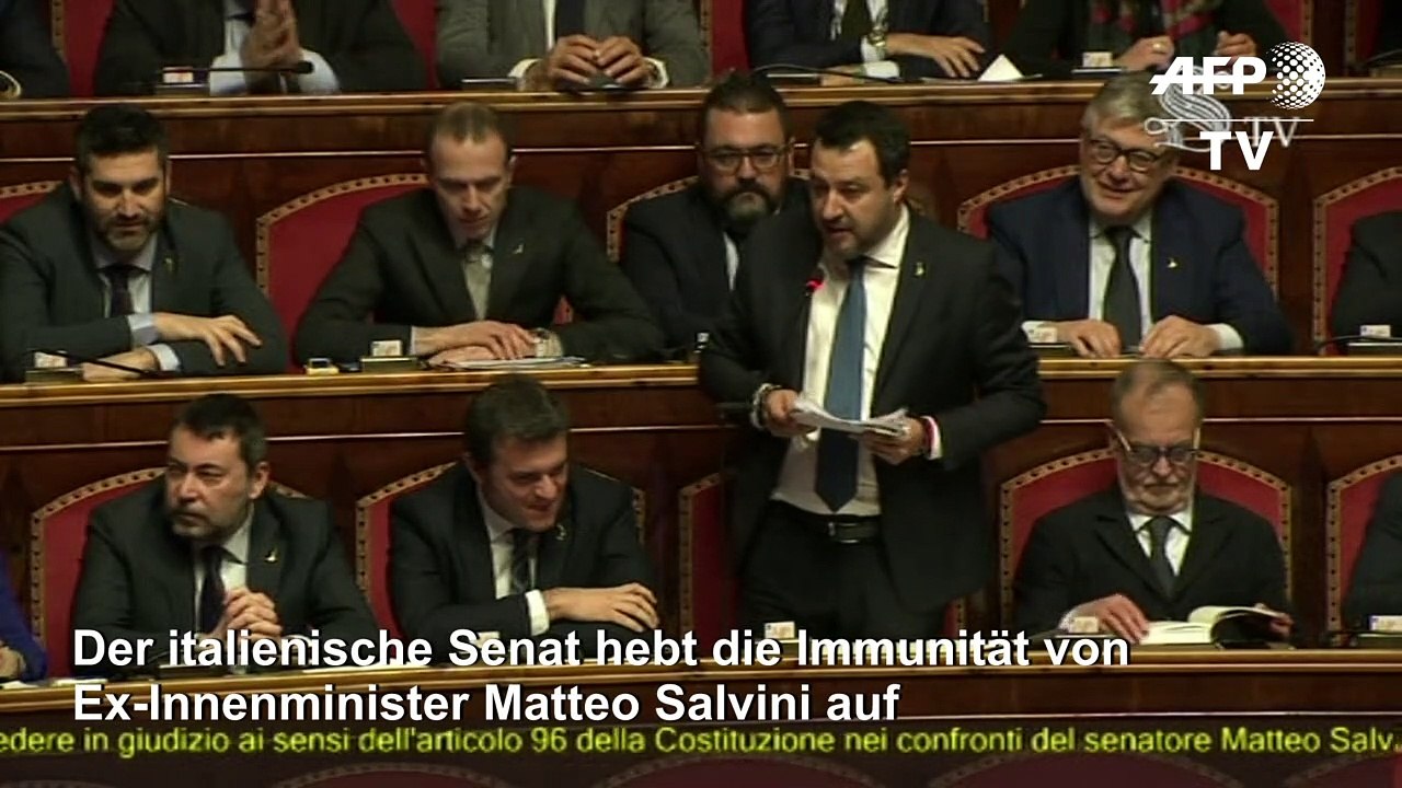 Weg für Gerichtsprozess gegen Matteo Salvini ist frei