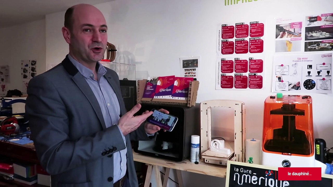 CARPENTRAS FabLab : La gare numérique lance son application