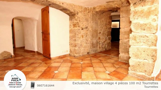 Exclusivité, maison village 4 pièces 100 m2 Tourrettes