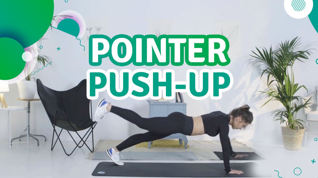 Pointer push-up - Fit People