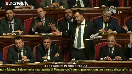 Bíróság elé áll Matteo Salvini a bevándorlók feltartóztatása miatt