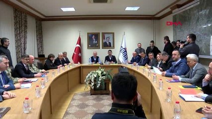 Bakan soylu ve kurum'dan, malatya'da deprem bölgesinde inceleme