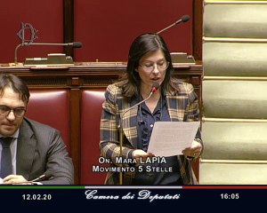 Mara Lapia - Intervento di fine seduta (12.02.20)