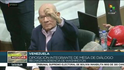 Venezuela: sectores de oposición rechazan injerencia de EEUU