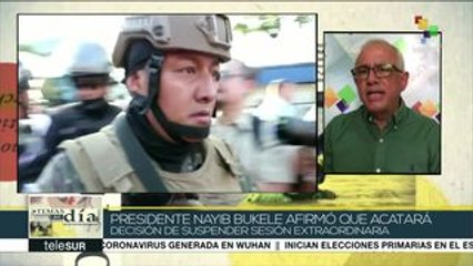 El Salvador: Bukele acata suspensión de sesión extraordinaria