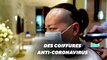 Contre le coronavirus, ce coiffeur de Wuhan coupe gratuitement les cheveux des infirmières