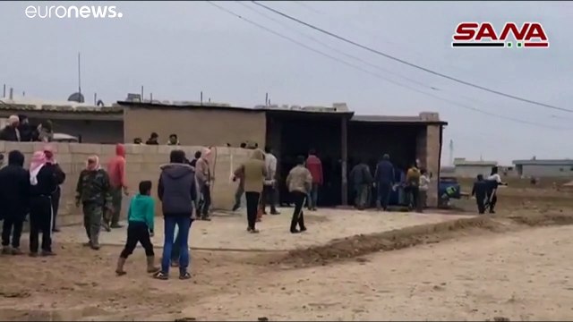 شاهد: اشتباكات بين قوات أمريكية ومقاتلين موالين للنظام السوري