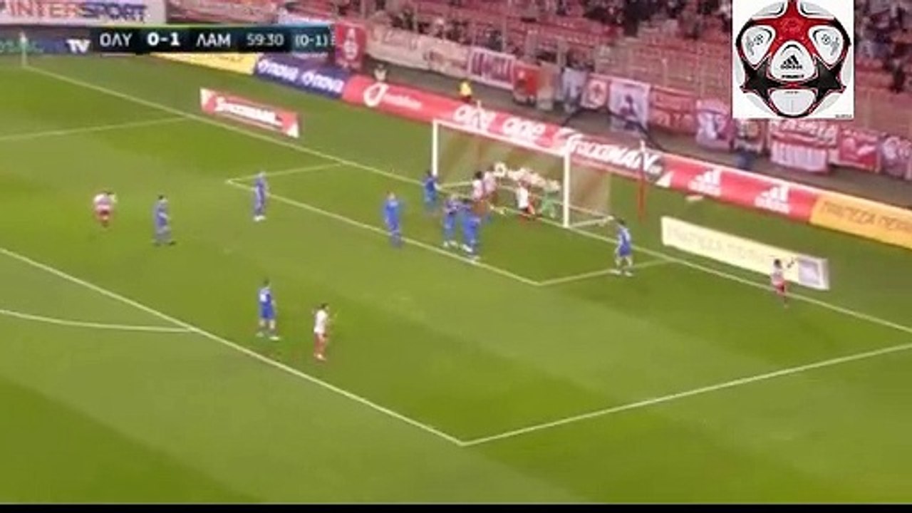 Hassan A. Goal HD - Olympiacos Piraeus 1-1 Lamia 12.02.2020