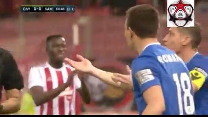 Romanic L. RED CARD HD - Olympiacos Piraeus 1-1 Lamia 12.02.2020