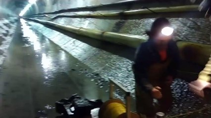 Ondes de choc d'une déflagration dans un tunnel