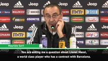 Messi to Juventus? What the heck? - Sarri