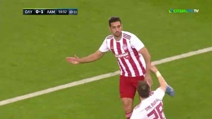 1-1 Το γκολ του Χασάν - Ολυμπιακός 1-1 Λαμία 12.02.2020 [HD]
