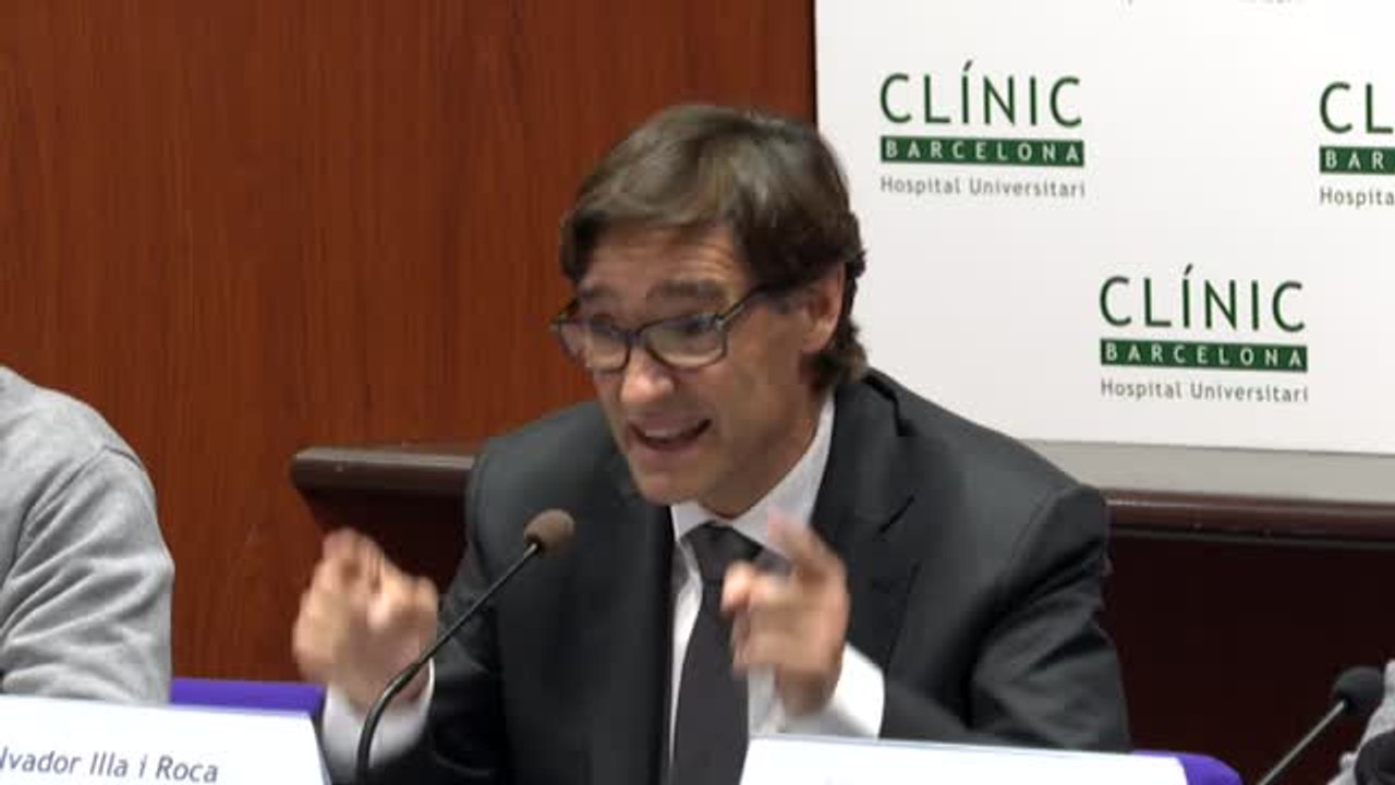 Salvador Illa: "Ninguna razón de salud pública nos aconseja tomar medidas adicionales"