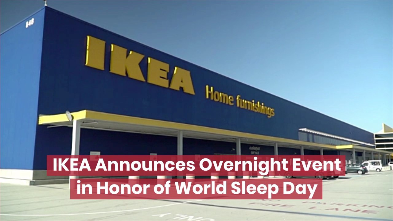 Sleep At An IKEA