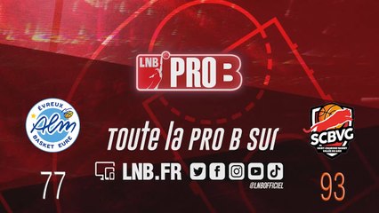 PRO B : Evreux vs Saint-Chamond (J20)