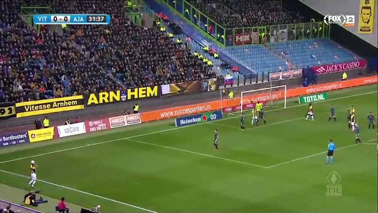 Ryan Babel Goal - Vitesse 0-1 Ajax (Full Replay)