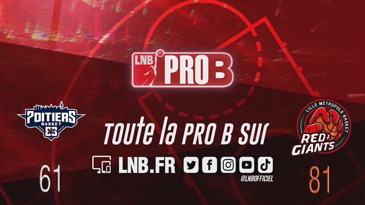 PRO B : Poitiers vs Lille (J20)