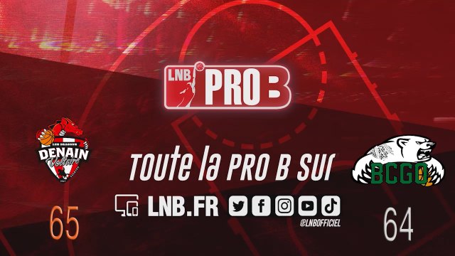 PRO B : Denain vs Gries-Oberhoffen (J20)