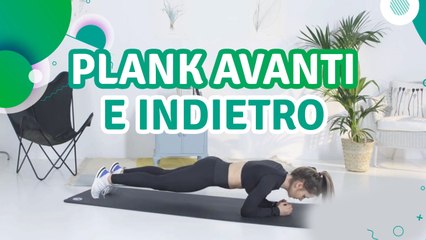 Plank avanti e indietro - Siamo Sportivi