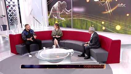 ظهور نادر لشقيقة الفنان جوزيف عطية على الهواء في صدى الملاعب