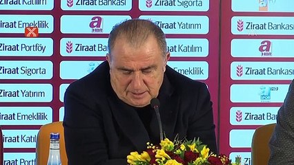 Fatih Terim: "Geçen maçta Ali Şansalan'ın bir sarı kart olayı var"