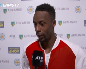 Rotterdam - Monfils : "Très dur pour moi d'affronter Gilles au prochain tour"