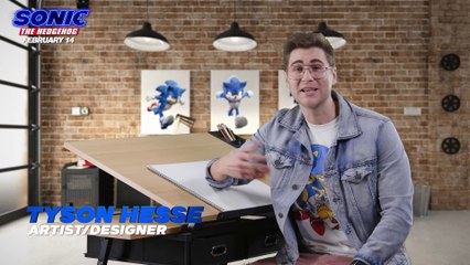Sonic The Hedgehog movie - How To Draw Sonic